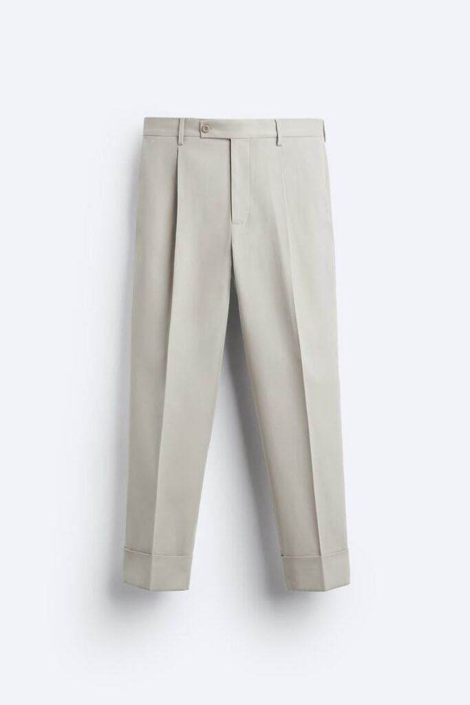 best formal pants in tirur-white slim fit